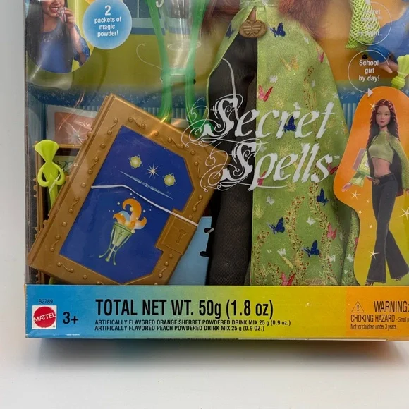 Mattel Secret Spells Kayla Doll red hair New In Box B2789 Butterfly Trick Book - Picture 2 of 13